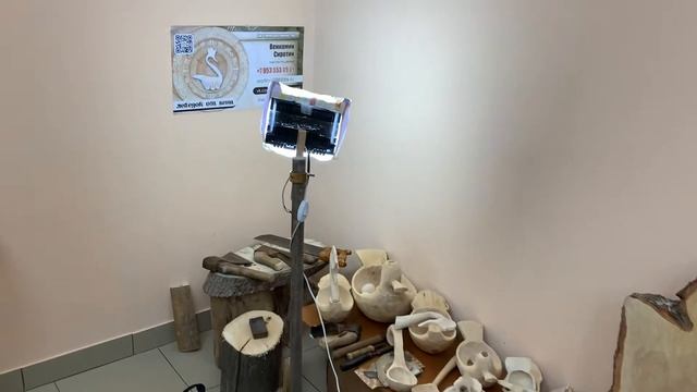 Фотозона из спилов. смотреть онлайн