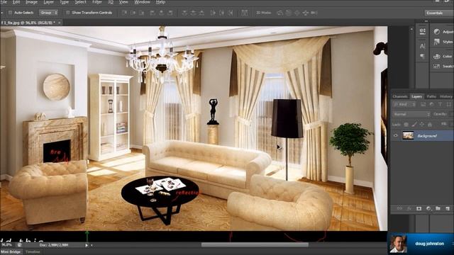 Фотошоп Пост-продакшн. Вебинар от vrayart.com. (RUS) смотреть онлайн