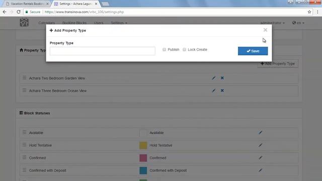 Vacation Rentals Booking Calendar VRBC Full Demo PHP Software смотреть онлайн