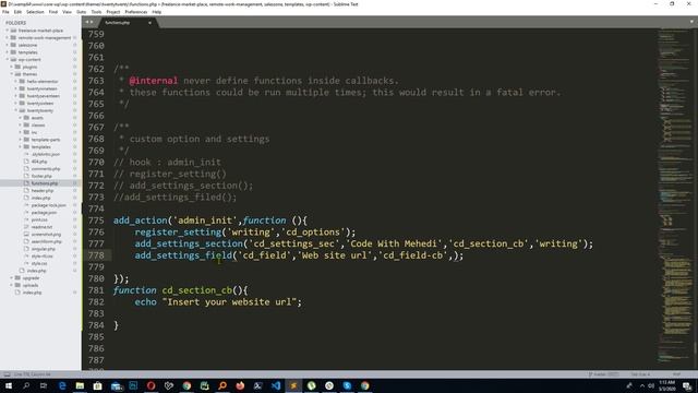 Learn wp settings Api in 20 minues смотреть онлайн