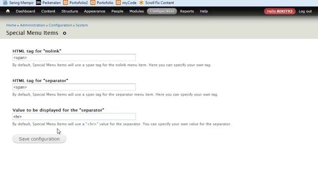 Website Cantik Dengan Drupal & Bootstrap - 11 - Instal Special Menu Items Module смотреть онлайн