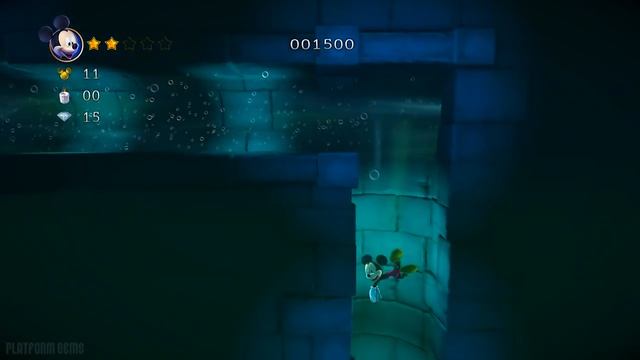 MICKEY MOUSE Castle of Illusion LEVEL 5 - The Castle (All Statues, Chili Peppers, Cards) [HD] смотреть онлайн