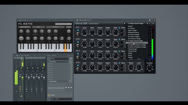 Chorus GAS — Бесплатный VST плагин эффекта хоруса смотреть онлайн