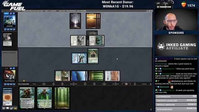 Raging Mad Beasts | Vintage Cube Draft [MTGO] смотреть онлайн