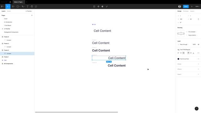 Responsive & Interactive Tables in Figma — Part II: Cell components смотреть онлайн