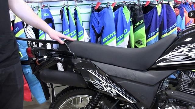 Мотоцикл COMPASS. Гибрид дорожника и эндуро. смотреть онлайн