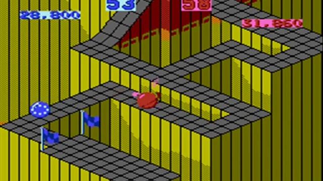 Marble Madness NES 2 player Netplay game смотреть онлайн