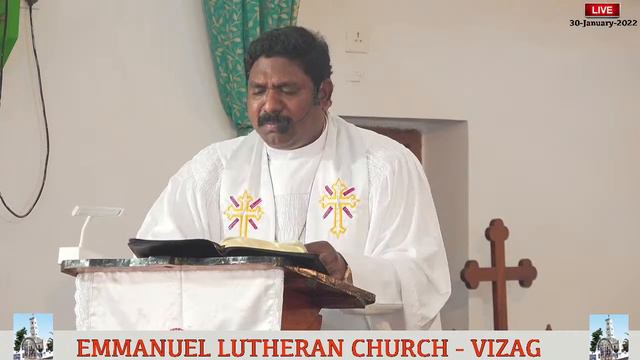 4 EPIPHANY SUNDAY || EMMANUEL LUTHERAN CHURCH ||30-01-2022|| ELC VIZAG смотреть онлайн