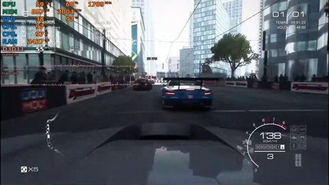GT 1030 + G3930 - Grid Autosport em 768p ‹ GamerPC › BR смотреть онлайн