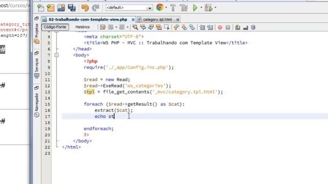 Criando Templates em PHP Orientado a Objetos Utilizando Model View Controler - Estrutura MVC PHP смотреть онлайн