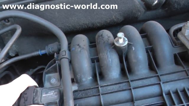 Fiat MAP Sensor Removal Guide смотреть онлайн