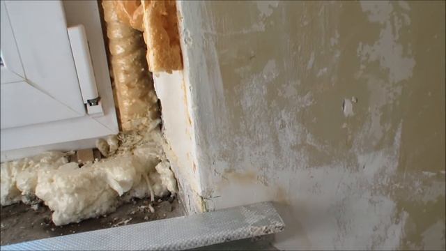 Ремонт кухни и коридора #после затопа/откос из гипсокартона на входную дверь!штукатурка/наливной по смотреть онлайн