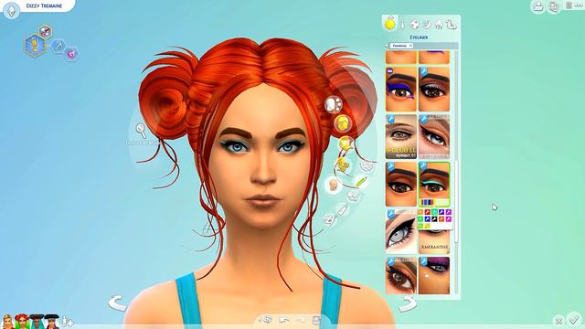 DESCENDANTS 2 Sims 4 | DIZZY'S CURL UP & DYE HAIR SALON 💇👗 Disney's Descendants смотреть онлайн