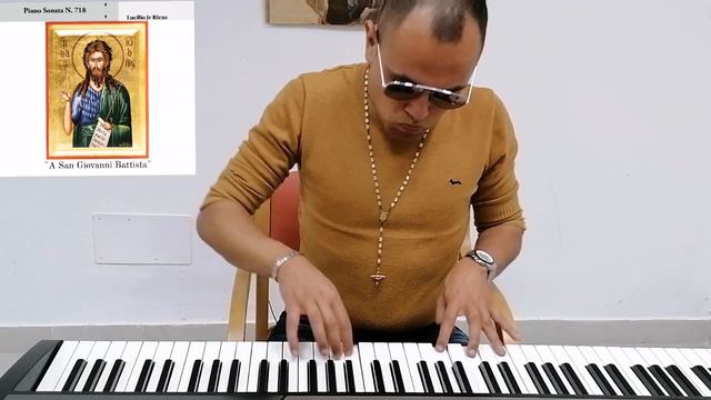 Piano Sonata N°718 di Lucilio Jr Rizzo. "A San Giovanni Battista" смотреть онлайн