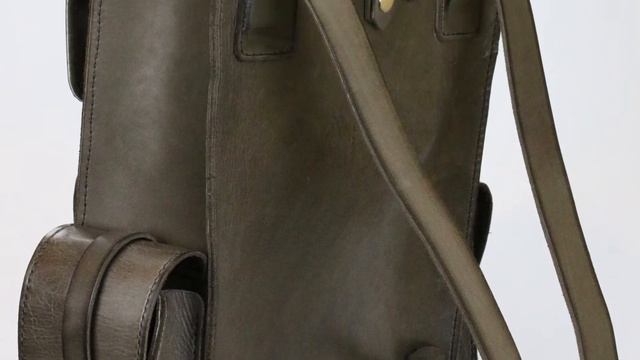 Leather back pack: from the sketch to the finished product смотреть онлайн