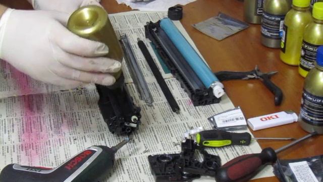 Заправка Картриджа CF210A 131A для HP LaserJet Pro 200 Color M251, M276