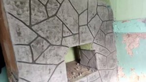 штукатурка печи под декоративный камень