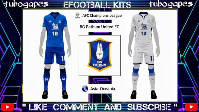 Best Blue Kits! Like Chelsea & Man City eFootball 2024🔥 смотреть онлайн