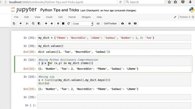 Python Tips & Tricks: Inverting a Dictionary смотреть онлайн
