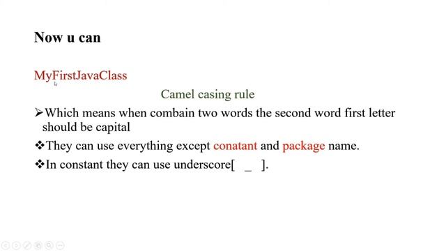 Naming In Java Tamil-Tutorial Beginners || ஜாவா தமிழில்|| 4 | java 4 | смотреть онлайн