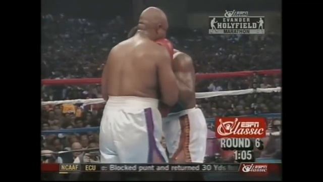 Evander Holyfield - George Foreman. Бокс. Эвандер Холифилд - Джордж Форман