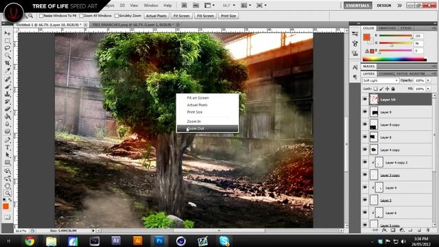 Speed Art: Tree of Life смотреть онлайн