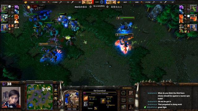 Fly (Orc) vs Infi (Rnd/Orc) - WarCraft 3 - WC2929 смотреть онлайн