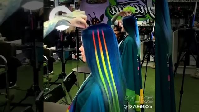 Цветные волосы