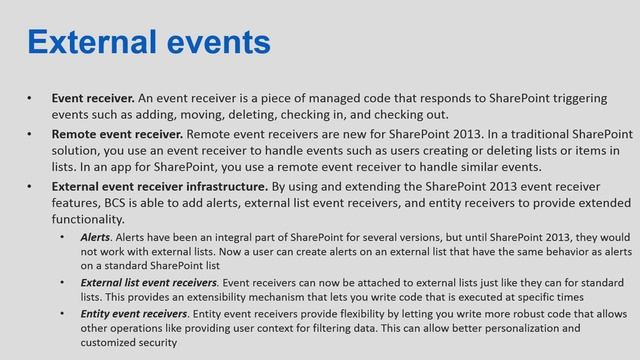SPOC2013 - Romeo Pruno - Business Connectivity Services in SharePoint 2013 (session overview) смотреть онлайн