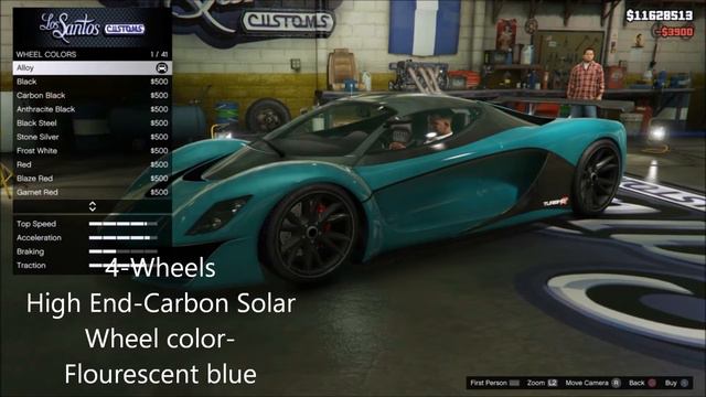 GTA 5 - GROTTI TURISMO R - BEST CAR CUSTOMIZATION смотреть онлайн