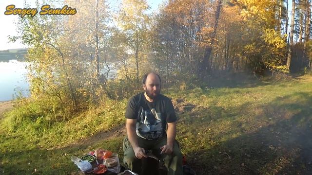 Новый велосипед. Покатуха по грязи. Копченое мясо и шампиньоны на решетке. смотреть онлайн