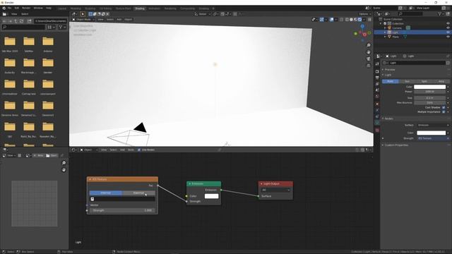 IES Light Tutorial - Blender 2.8 смотреть онлайн