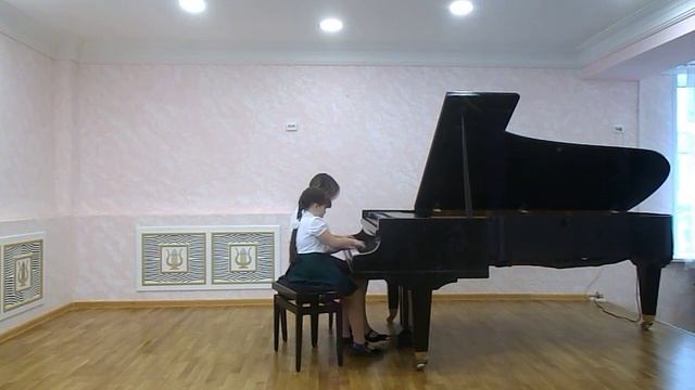 Верзакова Мария - Ратмирова Дарья. М. Балакирев "Полька" смотреть онлайн