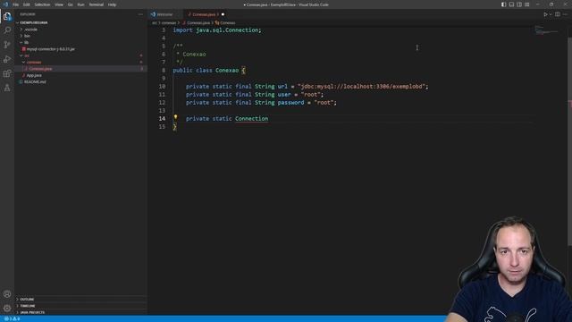 COMO CRIAR UMA CONEXAO JDBC COM BANCO DE DADOS MYSQL EM JAVA смотреть онлайн