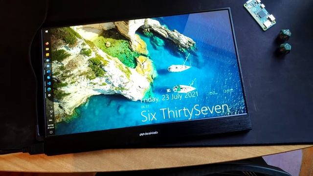 Desklab Portable Touchscreen Monitor Review смотреть онлайн