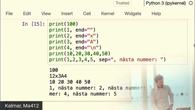 1DV501/1DT901. Grundläggande programmering #2 смотреть онлайн