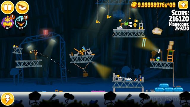 Angry Birds Seasons Piggywood Studios 3 Stars 14 Level смотреть онлайн