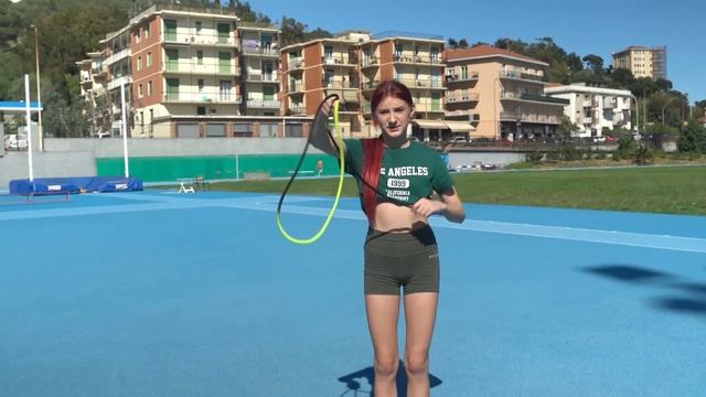 Элементы со скакалкой ** ГИМНАСТКА Николь ТОГДА и СЕЙЧАС