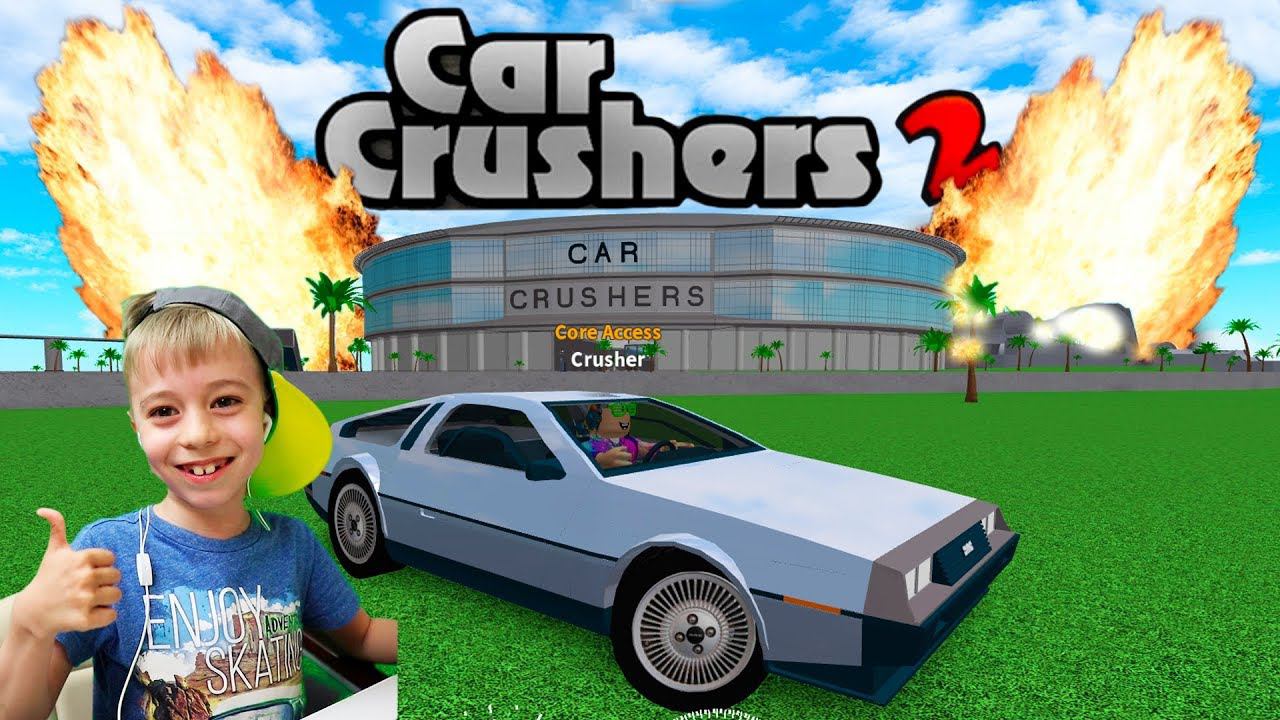 ЯДЕРНЫЙ ВЗРЫВ УНИЧТОЖИЛ ВСЕ МАШИНЫ в Roblox Car Crushers 2! смотреть онлайн