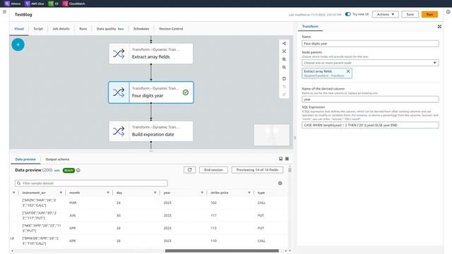 AWS Glue Studio Interactive Data Preview | Amazon Web Services смотреть онлайн