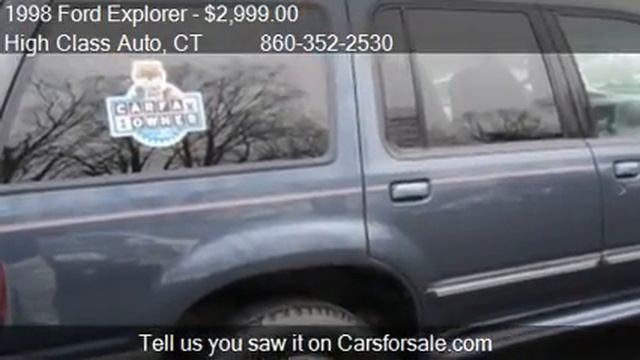 1998 Ford Explorer XLT 4-Door 2WD - for sale in CANTON, CT 0 смотреть онлайн