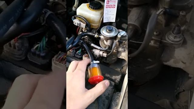 Промывка топливной системы Prado 150 дизель