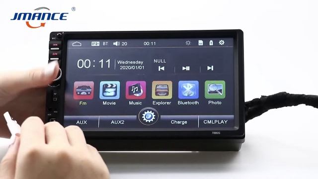 JMANCE car MP5 player 7880S BT смотреть онлайн