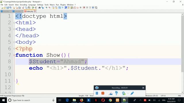 lecture 1 local,global and static function смотреть онлайн