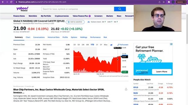 QYLD Monthly Dividend Yield Exceeds Expectations & Level Set on this ETF смотреть онлайн