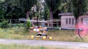 самодельный радиоуправляемый вертолёт и его полёт / homemade RC-helicopter