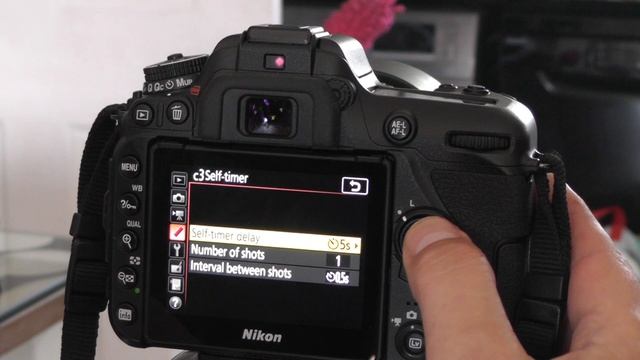 Nikon D7500 Self timer settings How to set смотреть онлайн