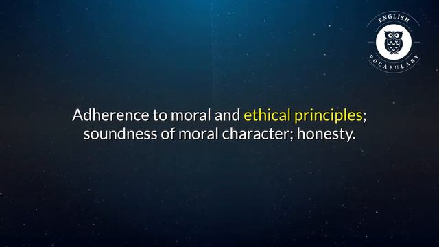 Integrity | Meaning Of Integrity | English Vocabulary смотреть онлайн