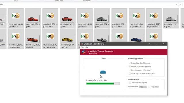 Swatchbin Texture Converter 0.40 Preview