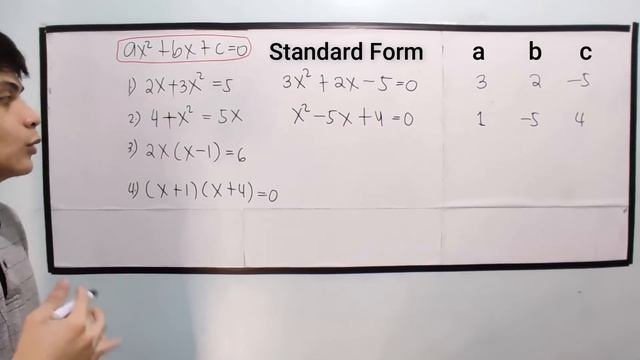 [MATH 9] Standard Form Quadratic Equation in TAGALOG смотреть онлайн